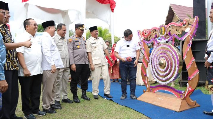 Kapolres Kuansing Menghadiri Pembukaan Pacu Jalur Tahun 2023 Di Kecamatan Benai